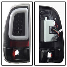 Load image into Gallery viewer, 97-03-Ford-F150-Stylsd.-F250350-V3-Light-Bar-Led-Tail-Lights---Blk-Alt-Yd-Ff15097v3-Lbled-Bk