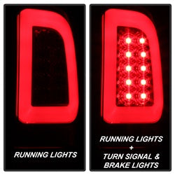 97-03-Ford-F150-Stylsd.-F250-V3-Light-Bar-Led-Tail-Lights---RedClr-Alt-Yd-Ff15097v3-Lbled-Rc