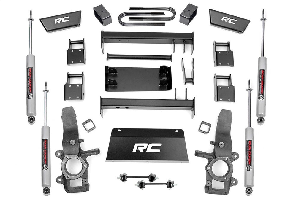 Rough Country 477.20 Suspension Lift Kit w/Shocks for Select Ford F-150, Ford F-150 Heritage