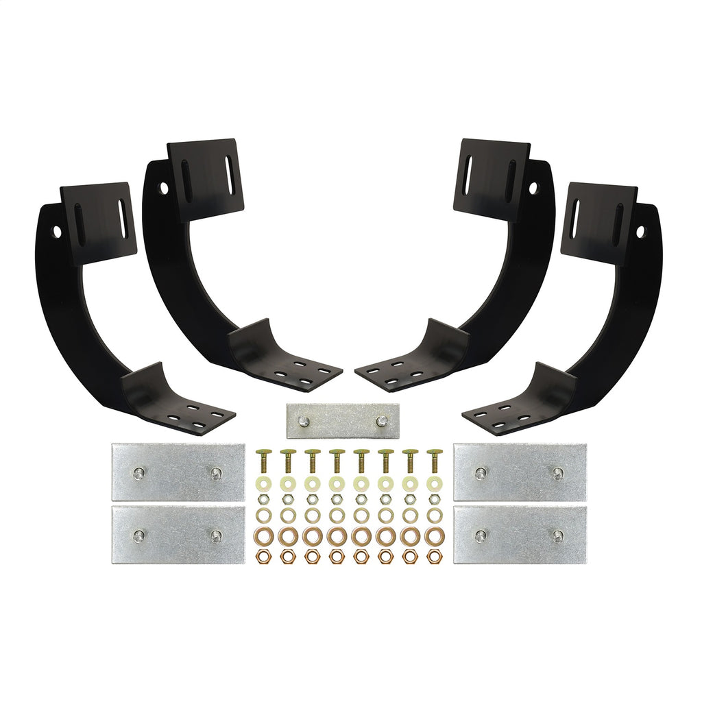 97-04-Ford-F-150250Ld-(Heritage-Ed.)-RegExt-Cab-Premier-Oval-Nerf-Step-Bar-Mount-Kit---Blk