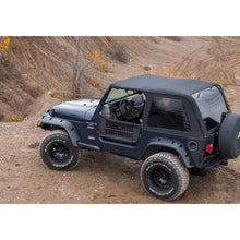 Load image into Gallery viewer, 97-06-Jeep-Wrangler-Tj-Frameless-Trail-Soft-Top-Kit---Black-Diamond
