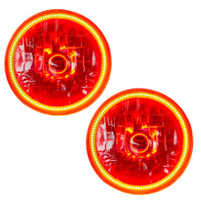 Load image into Gallery viewer, 97-06-Jeep-Wrangler-Tj-Pre-Assembled-Led-Halo-Headlights--Amber