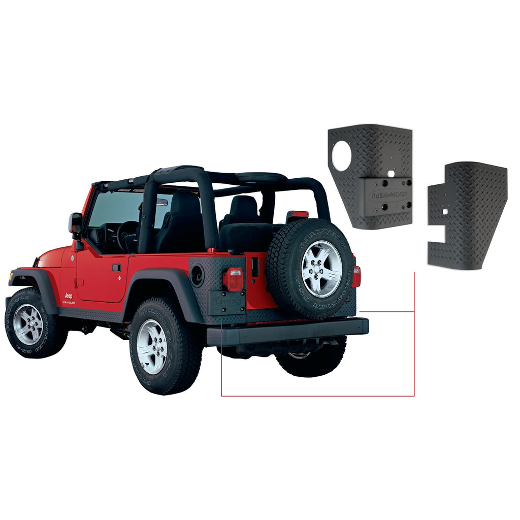 97-06-Jeep-Wrangler-Trail-Armor-Rear-Corners---Black