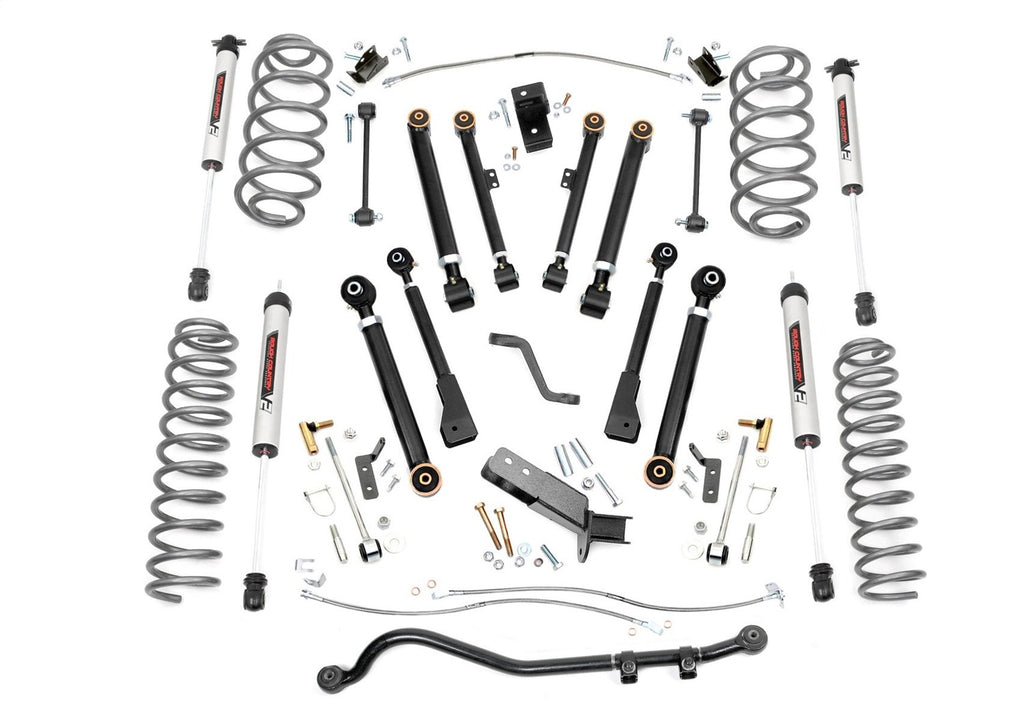Rough Country 66270 Suspension Lift Kit for Select Jeep TJ, Jeep Wrangler