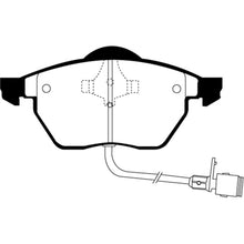 Load image into Gallery viewer, 97-99-Audi-A8-Quattro-4.2-(4-Pad-Set)-Greenstuff-Front-Brake-Pads