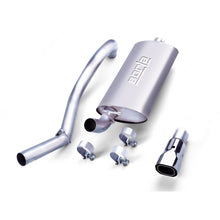 Load image into Gallery viewer, 97-99-Jeep-Wrangler-2.54.0L-WO-Hitch-Cat-Back-2.25In-Single-Sqr-Angle-Cut-Phntm-Rear