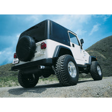Load image into Gallery viewer, 97-99-Jeep-Wrangler-2.54.0L-WO-Hitch-Cat-Back-2.25In-Single-Sqr-Angle-Cut-Phntm-Rear