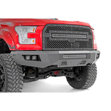 Load image into Gallery viewer, ~(97.8-Lbs.-85X23x13)~-Ford-Heavy-Duty-Front-Led-Bumper-(15-17-F-150)