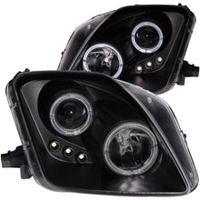 Load image into Gallery viewer, 9701-Honda-Prelude-Projector-Halo-WLed-No-Ccfl-Bar-Black-Clear-Headlights-DrivePass