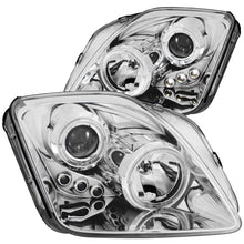 Load image into Gallery viewer, 9701-Honda-Prelude-Projector-Halo-WLed-No-Ccfl-Bar-Chrome-Clear-Headlights