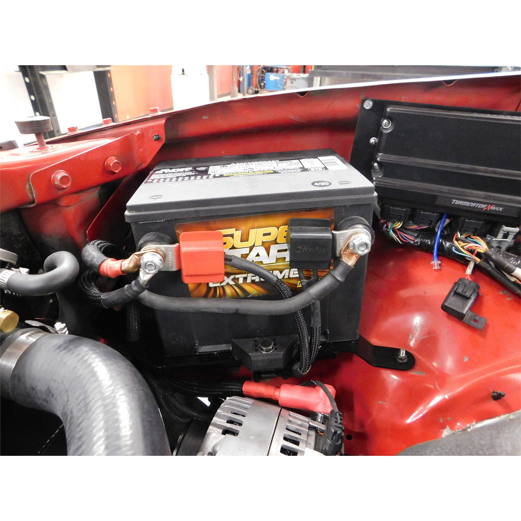 9704-Dakota-Battery-Tray-Relocation-Kit-Steel-Black-Powder-Coated