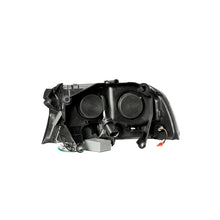 Load image into Gallery viewer, 9704-Dakota9803-Durango-Headlights-1-Pc.-Crystal-Clear-Black-WAmber-Reflectors-DrivPass