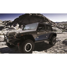 Load image into Gallery viewer, 9706-Wrangler-Rx-Rivet-Style-4Pc-Textured-Fender-Flares-Ss-Bolts