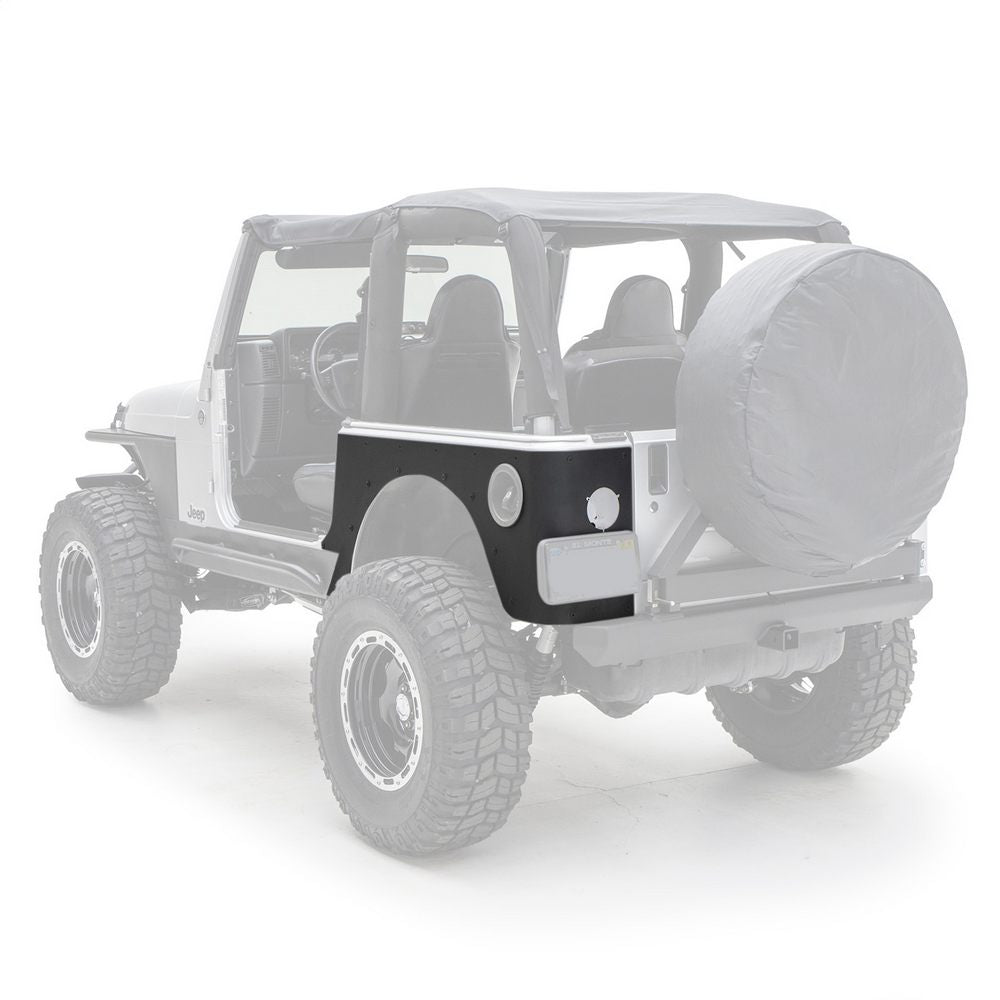9706-Wrangler-Tj-2-Door-Xrc-Rear-Corner-Guards-Black-Textured
