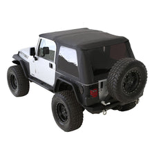 Load image into Gallery viewer, 9706-Wrangler-Tj-Bowless-Combo-Top-WTinted-Windows--No-Upper-Doors;-Black-Diamond