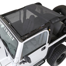 Load image into Gallery viewer, 9706-Wrangler-Tj-Cloak-Extended-Mesh-Top;-Black-Mesh