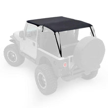 Load image into Gallery viewer, 9706-Wrangler-Tj-Extended-Top;-Covers-FrontRear-Seats;-Black-Diamond
