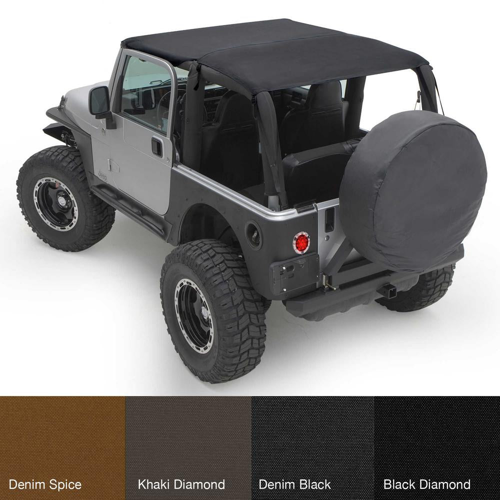 9706-Wrangler-Tj-Extended-Top;-Covers-FrontRear-Seats;-Black-Diamond
