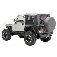 Load image into Gallery viewer, 9706-Wrangler-Tj-Replacement-Soft-Top-WTinted-Windows--Upper-Door-Skins;-Black-Diamond