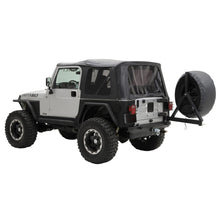 Load image into Gallery viewer, 9706-Wrangler-Tj-Replacement-Soft-Top-WTinted-Windows--Upper-Door-Skins;-Black-Diamond