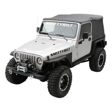 Load image into Gallery viewer, 9706-Wrangler-Tj-Replacement-Soft-Top-WTinted-Windows--Upper-Door-Skins;-Black-Diamond