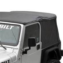 Load image into Gallery viewer, 9706-Wrangler-Tj-Replacement-Soft-Top-WTinted-Windows--Upper-Door-Skins;-Black-Diamond