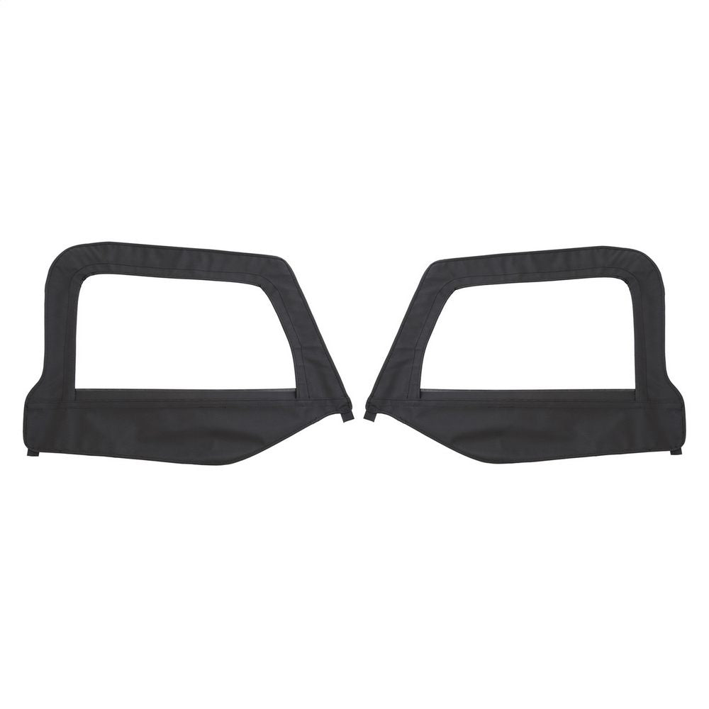 9706-Wrangler-Tj-Replacement-Upper-Doorskins;-Black-Denim