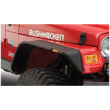 Bushwacker 10055-07 Fender Flares Flat Style 2Pc Front