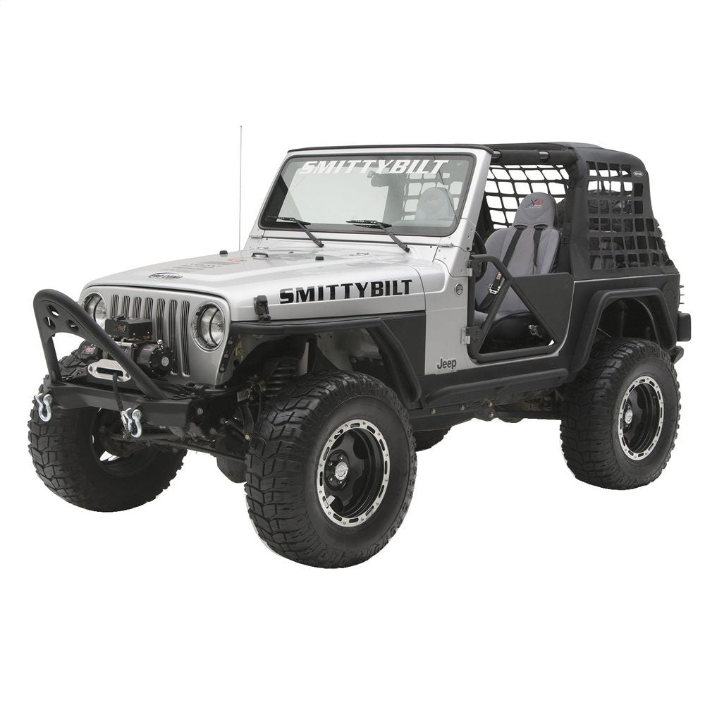 9706-Wrangler-TjLj-2-Door-Src-Tubular-Doors-Front-Black-Textured