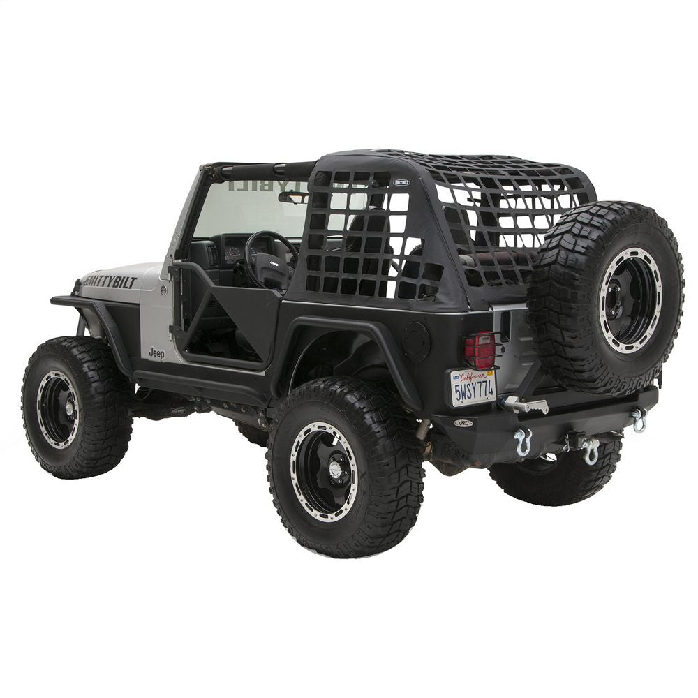 9706-Wrangler-TjLj-2-Door-Src-Tubular-Doors-Front-Black-Textured