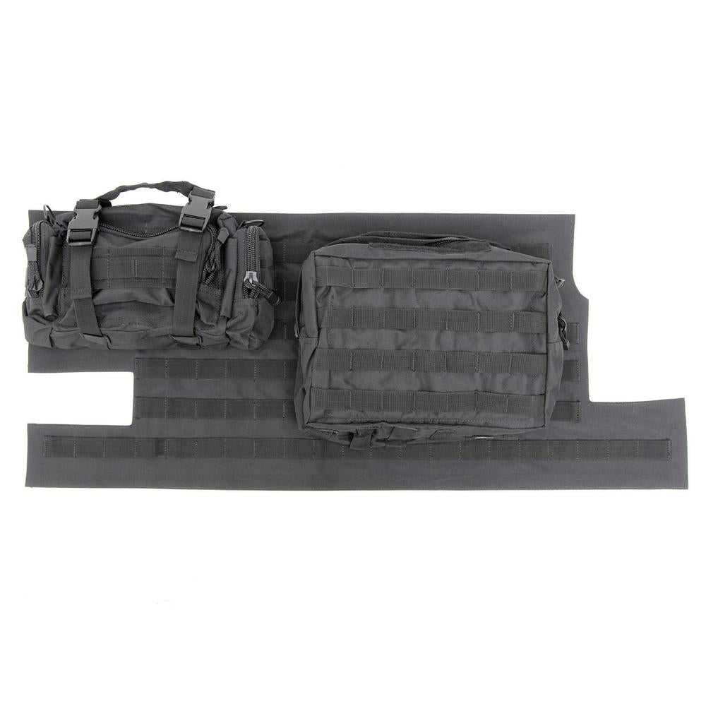 9706-Wrangler-TjLj-Gear-Tailgate-Cover;-Black-Denim