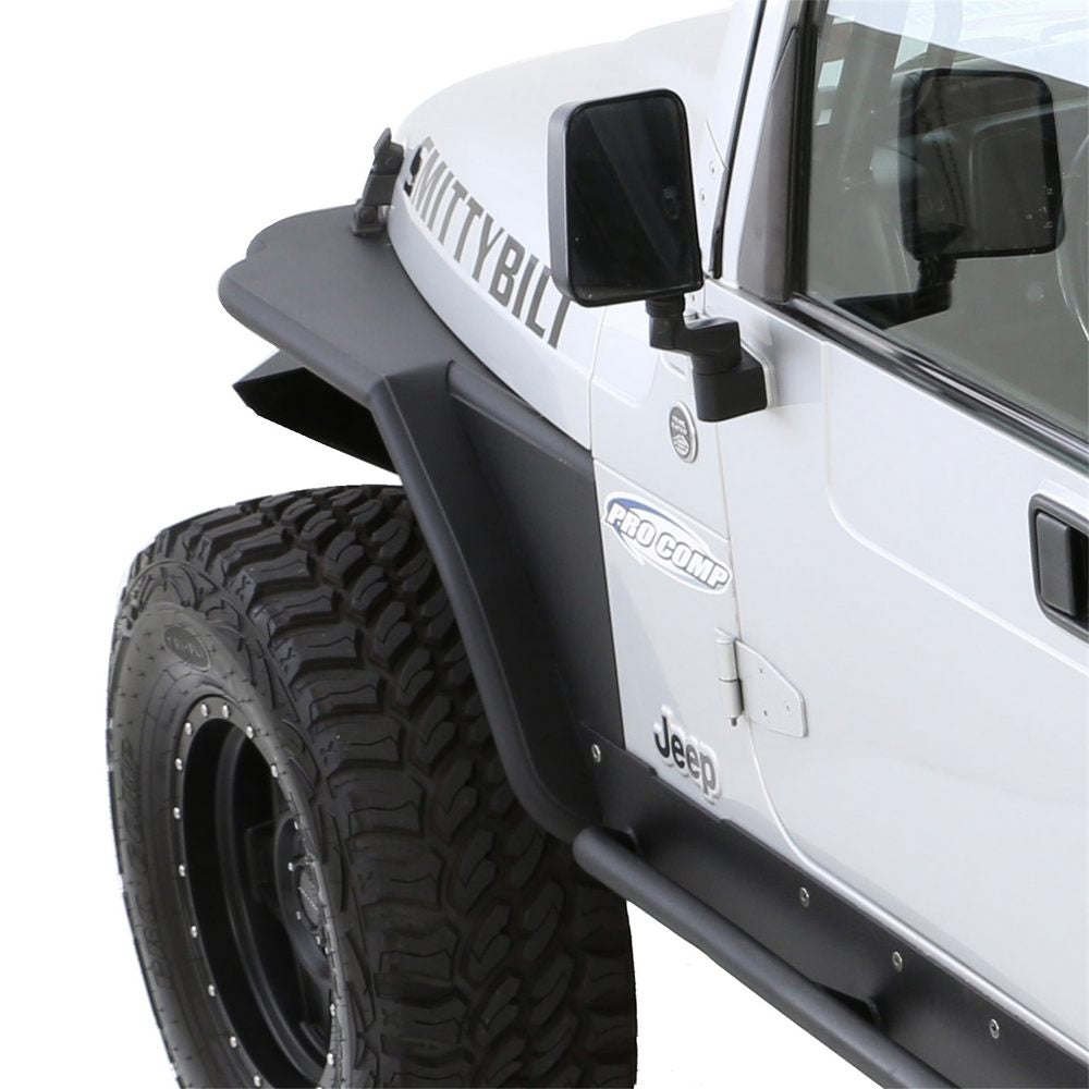 9706-Wrangler-TjLj-Xrc-Armor-Front-Tube-Fenders-W3In-Flare;-Black-Textured
