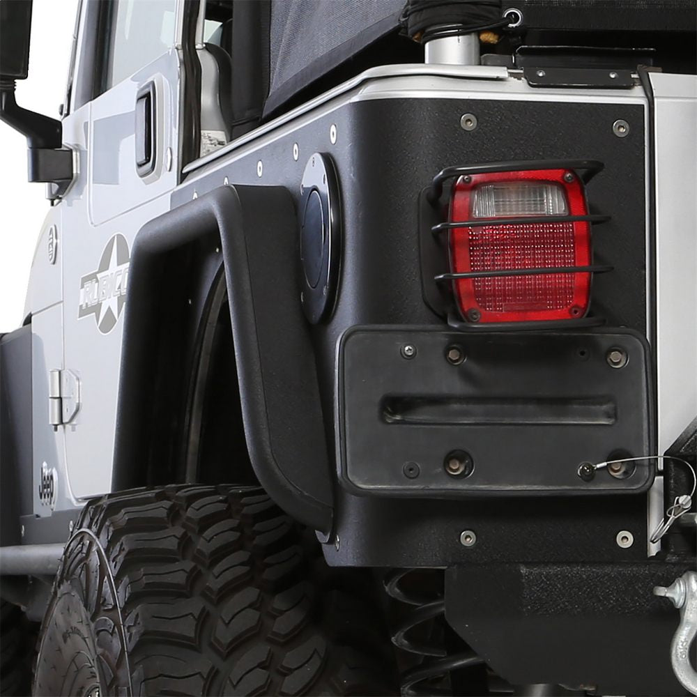 9706-Wrangler-TjLj-Xrc-Rear-3In-Bolt-On-Flares-For-Corner-Guards-Black-Textured