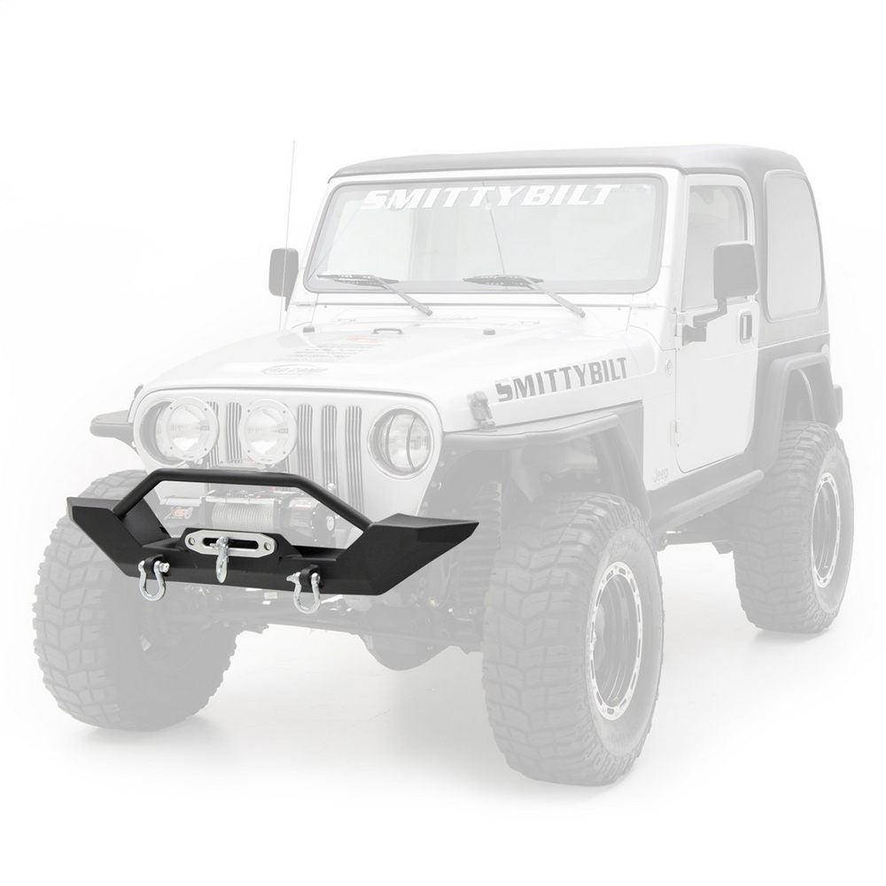 9706-Wrangler-TjLj-Xrc-Rock-Crawler-Front-Bumper-WGrille-Guard--Dring-Mounts;-Black-Textured