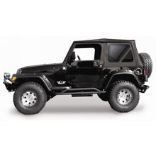 Load image into Gallery viewer, 9706-Wrangler-WTinted-Windows-Black-Diamond-Complete-Repl-Soft-Top-Kit-For-Full-Steel-Doors