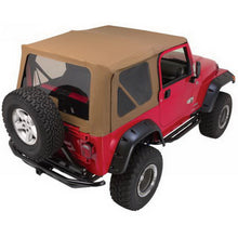 Load image into Gallery viewer, 9706-Wrangler-WTinted-Windows-Spice-Complete-Repl-Soft-Top-Kit-For-Full-Steel-Doors