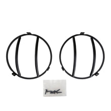 Load image into Gallery viewer, 9706-Wrangler-(TjLj)-Euro-Head-Light-Guards-Black-2-Piece