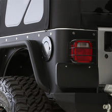 Load image into Gallery viewer, 9706-Wrangler-(TjLj)-Gas-Cover-Billet-Style-Gloss-Black