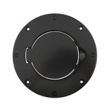 Smittybilt 75006 Gas Cover - Billet Style - Gloss Black