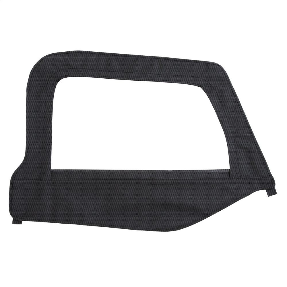 9706-Wrangler-(Tj)-Soft-Top-Door-Skin-W-Frame-Passenger-Side-Black-Diamond