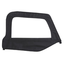 Load image into Gallery viewer, 9706-Wrangler-(Tj)-Soft-Top-Door-Skin-W-Frame-Passenger-Side-Black-Diamond