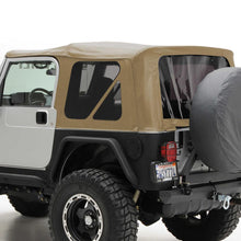 Load image into Gallery viewer, 9706-Wrangler-(Tj)-Soft-Top-Oem-Replacement-WTinted-Windows-Denim-Spice