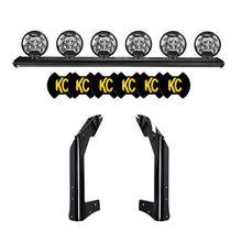 Load image into Gallery viewer, KC HiLiTES 97063 SLIMLITE LED Xross 50" Ovrhd 6-Lt - 07-18 Jeep Wrangler JK for Select Jeep Wrangler, Jeep Wrangler JK