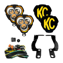 Load image into Gallery viewer, KC HiLiTES 97130 KC FLEX ERA 3 LED 3.5in Spot 2-Light System 2002-2009 Toyota 4Runner for Select Toyota 4Runner