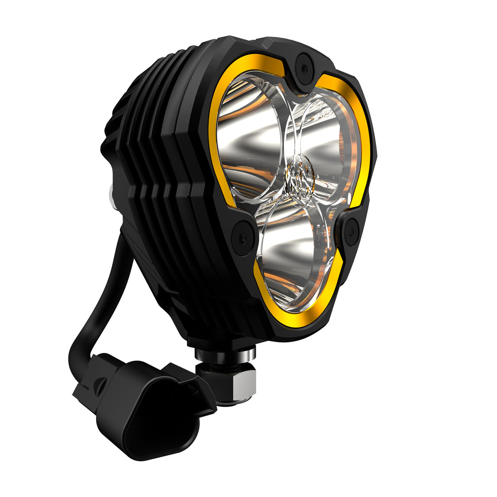 KC HiLiTES 97132 KC FLEX ERA 3 LED 3.5in Spot 2-Light System 2010-2024 Toyota 4Runner for Select Toyota 4Runner