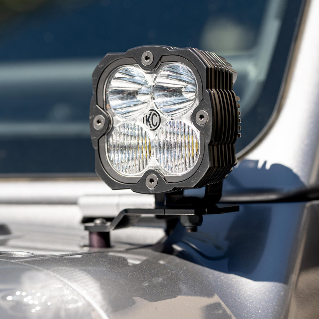 KC HiLiTES 97141 Does not fit Jeep Mojave, Sand Runner or 392 Editions for Select Jeep Gladiator, Jeep Wrangler