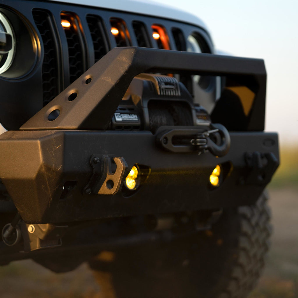 KC HiLiTES 97147 KC FLEX ERA 3 LED DM SAE FOG 2-LIGHT MSTR KIT 10-24 JEEP JK JL JT AFTERMARKET for Select Jeep Gladiator, Jeep Wrangler, Jeep Wrangler JK