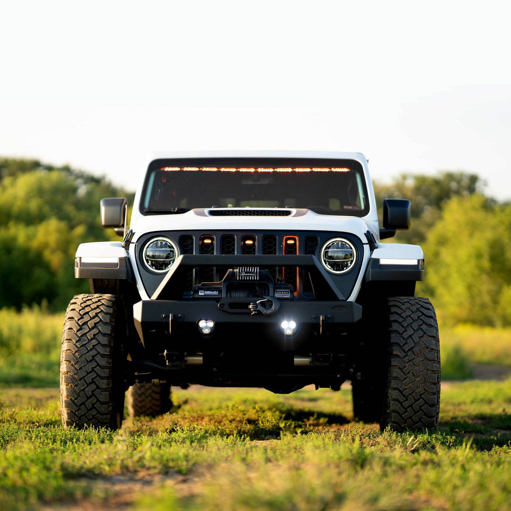 KC HiLiTES 97147 KC FLEX ERA 3 LED DM SAE FOG 2-LIGHT MSTR KIT 10-24 JEEP JK JL JT AFTERMARKET for Select Jeep Gladiator, Jeep Wrangler, Jeep Wrangler JK