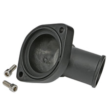 Load image into Gallery viewer, 9715-Chevy-Ls-(GeniiiIv)-V8-Aluminum-Water-Neck-30-Degree-Swivel-Design-Blac