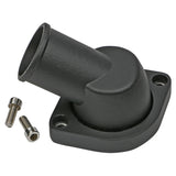 Trans-Dapt 7464 CHEVY LS ALUMINUM WATER NECK; 30 DEGREE SWIVEL NECK DESIGN- BLACK FINISH